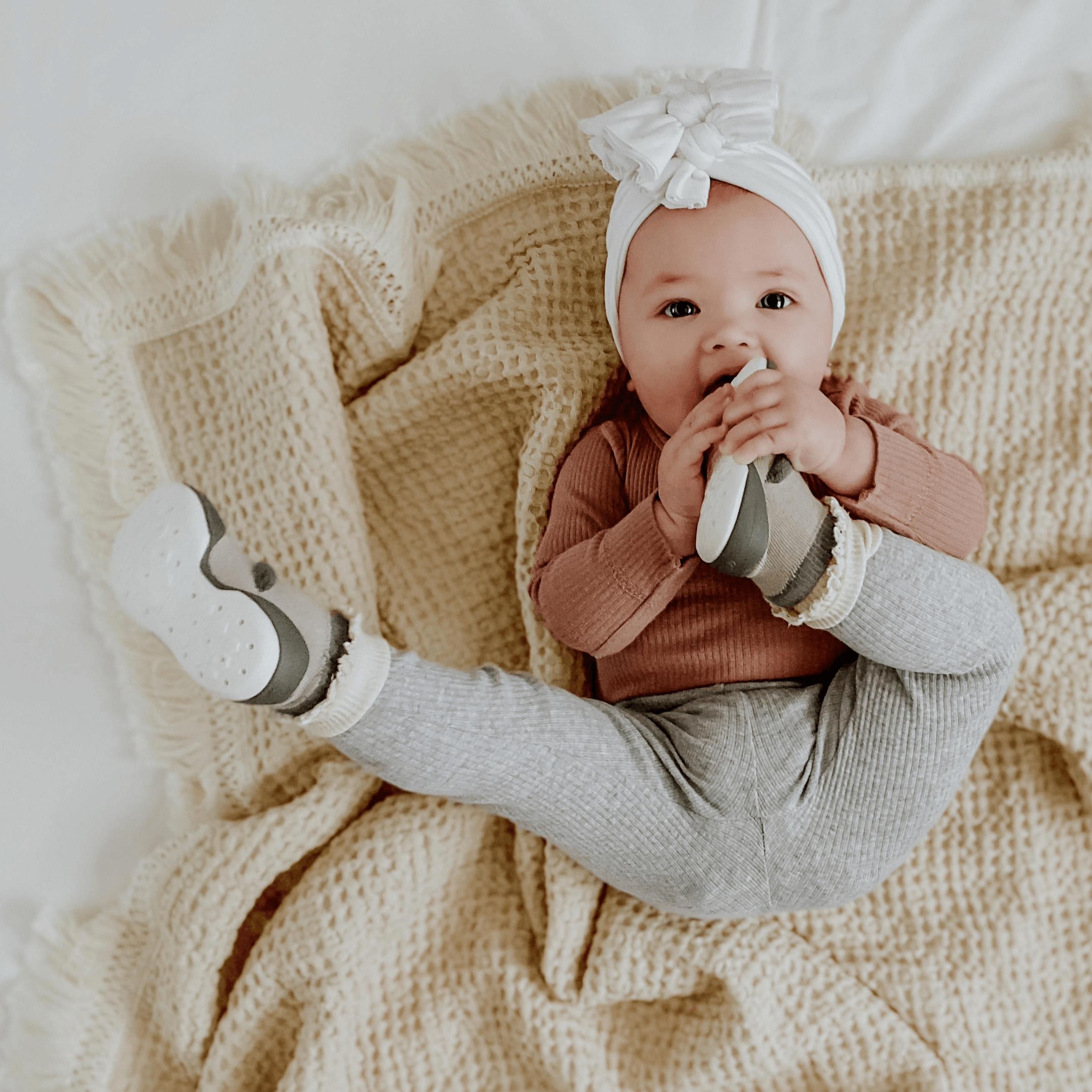 Komuello Koala Baby Rubber Sole Sock Shoes Komuello Koala Baby Rubber Sole Sock Shoes 
