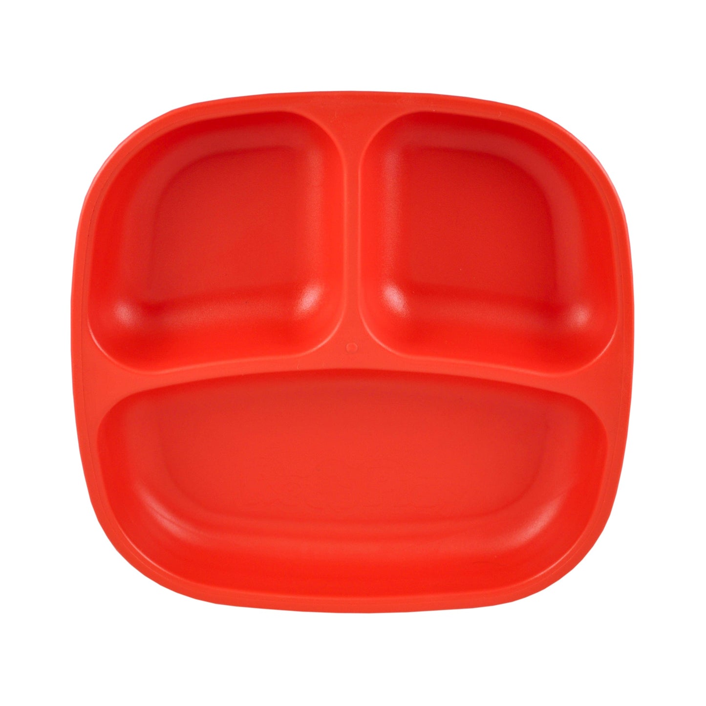 Re-Play Divided Plate Red RP-SP-PlateDiv-Red