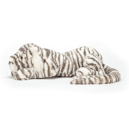 Jellycat Sacha Snow Tiger Little Jellycat Sacha Snow Tiger Little 