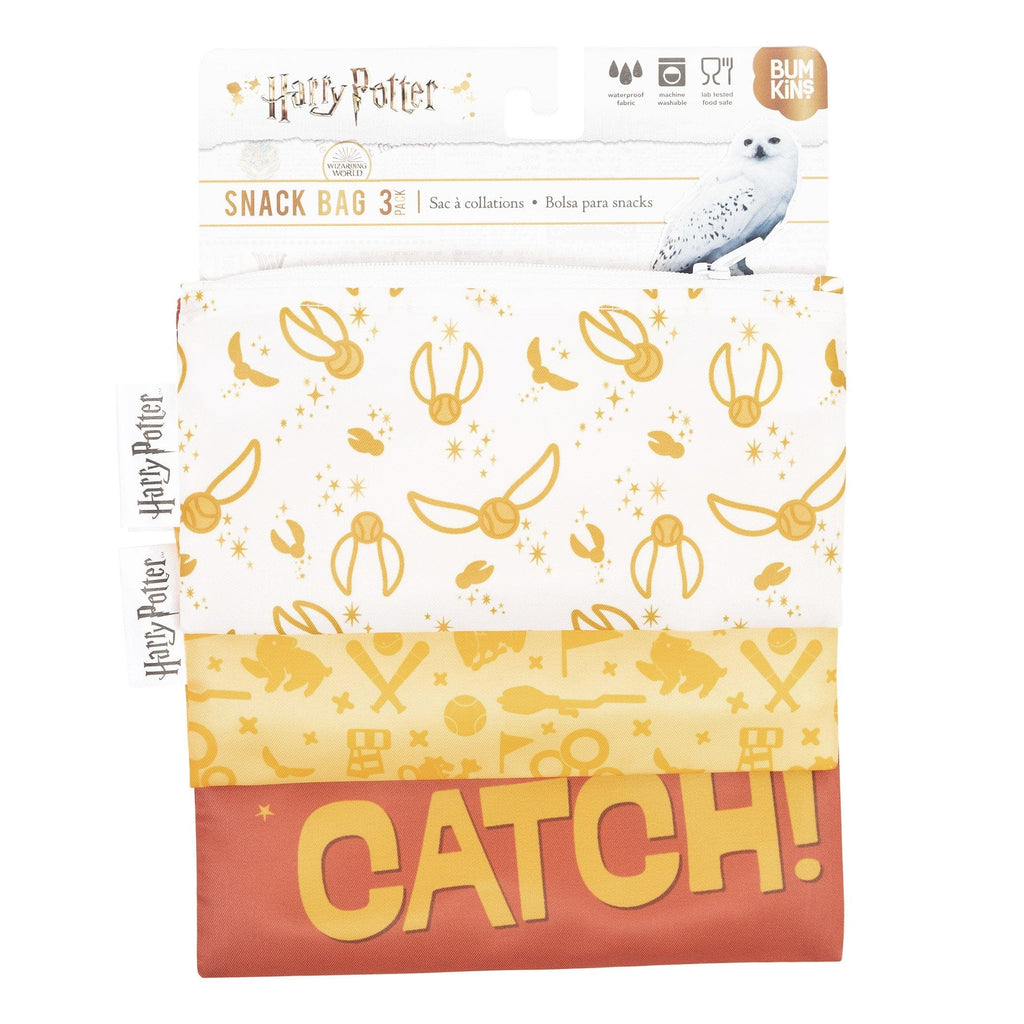 Bumkins Harry Potter™ Reusable Snack Bag - 3 Pack Bumkins Harry Potter™ Reusable Snack Bag - 3 Pack 
