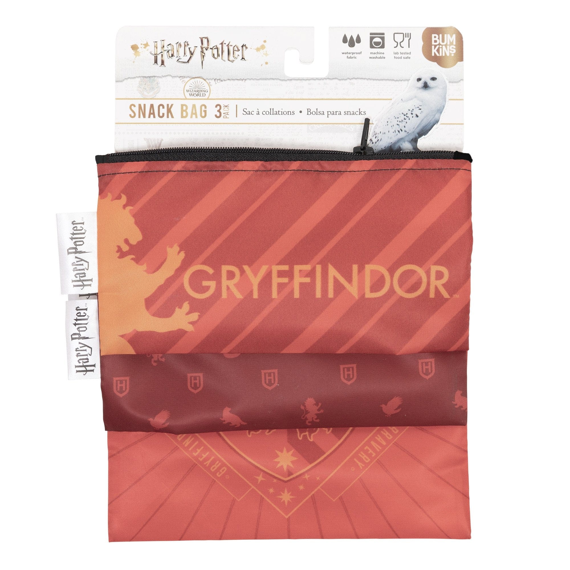 Bumkins Harry Potter™ Reusable Snack Bag - 3 Pack Bumkins Harry Potter™ Reusable Snack Bag - 3 Pack 