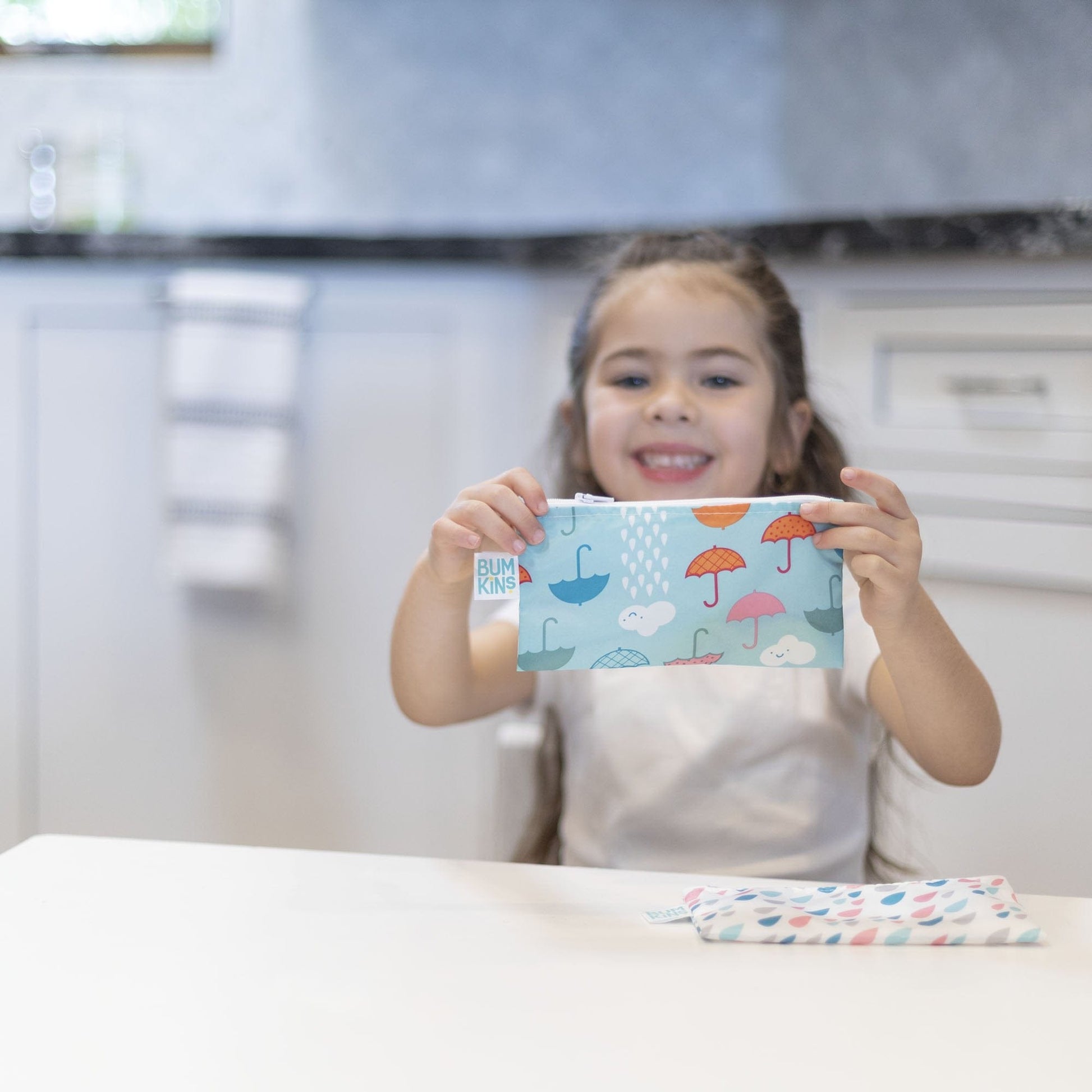Bumkins Reusable Small Snack Bag, Set of 2 Bumkins Reusable Small Snack Bag, Set of 2 