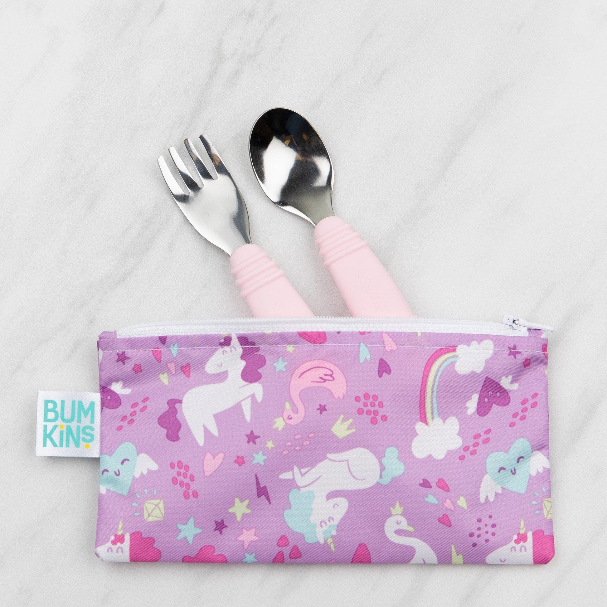 Bumkins Reusable Small Snack Bag, Set of 2 Bumkins Reusable Small Snack Bag, Set of 2 