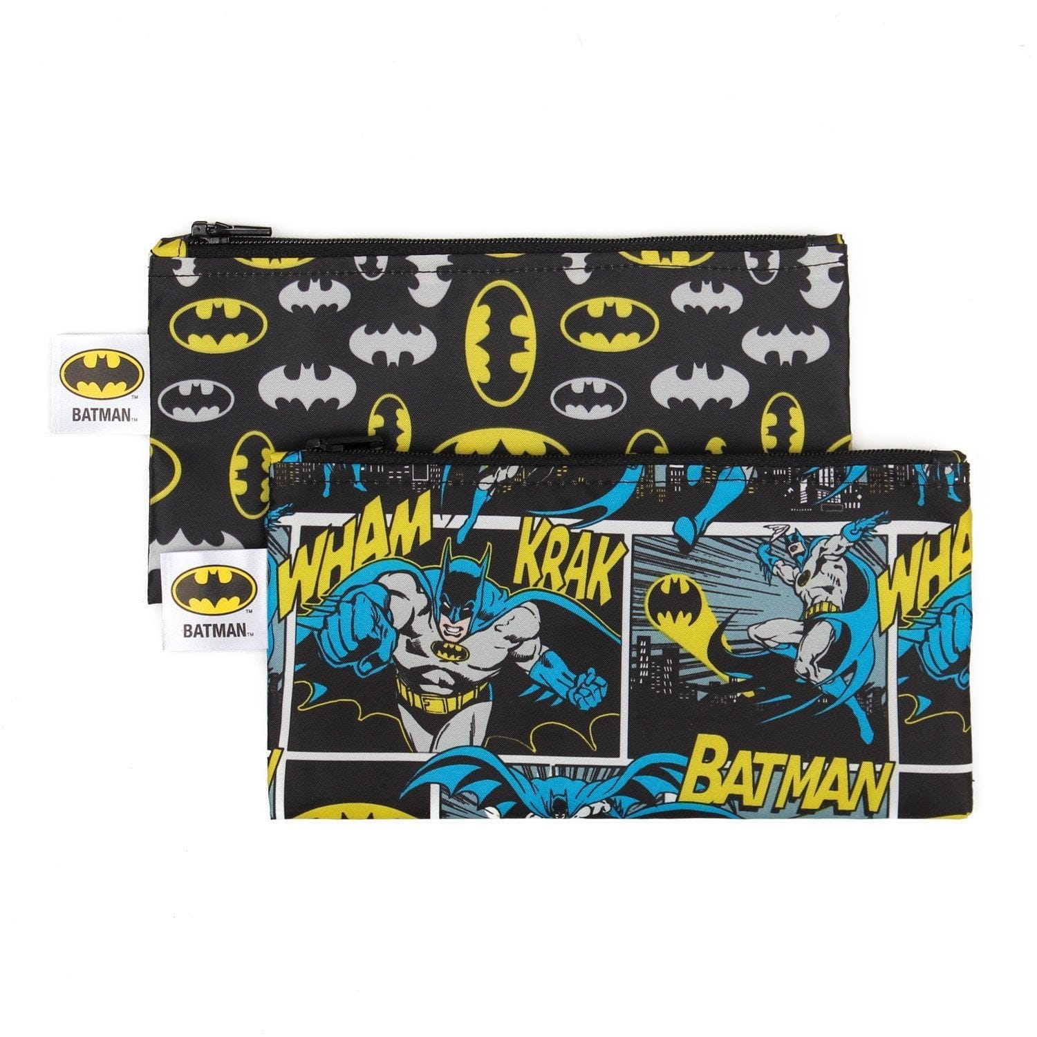 Bumkins DC Comics™ Reusable Small Snack Bag - 2 Pack Batman 1D4R0S623XXXXX