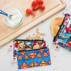 Bumkins DC Comics™ Reusable Small Snack Bag - 2 Pack Bumkins DC Comics™ Reusable Small Snack Bag - 2 Pack 