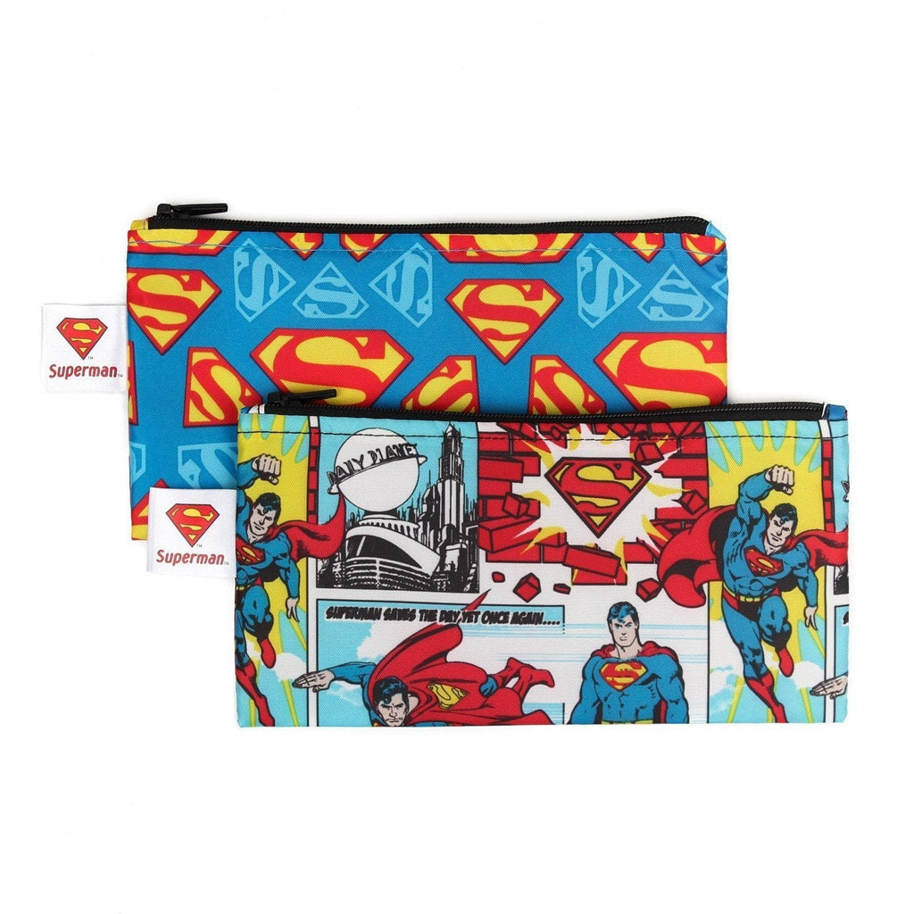 Bumkins DC Comics™ Reusable Small Snack Bag - 2 Pack Superman 1D4R0S622XXXXX