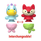 Skip Hop Zoo Mix & Match Flippers - Unicorn/Fox Skip Hop Zoo Mix & Match Flippers - Unicorn/Fox 