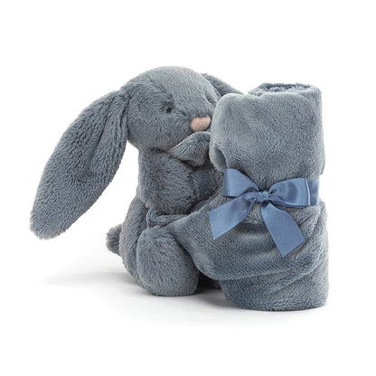 Jellycat Bashful Dusky Blue Bunny Soother Jellycat Bashful Dusky Blue Bunny Soother 