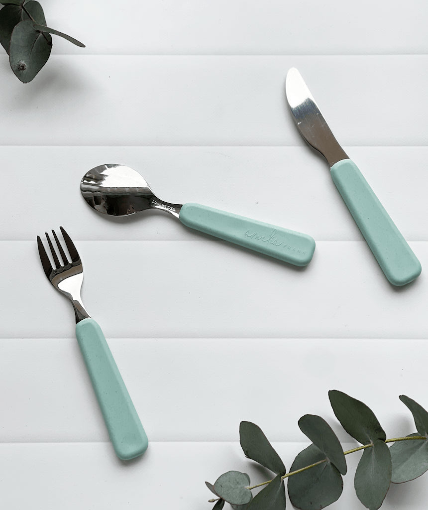 Amelia Frank Children's 3 Piece Cutlery Set Amelia Frank Children's 3 Piece Cutlery Set 