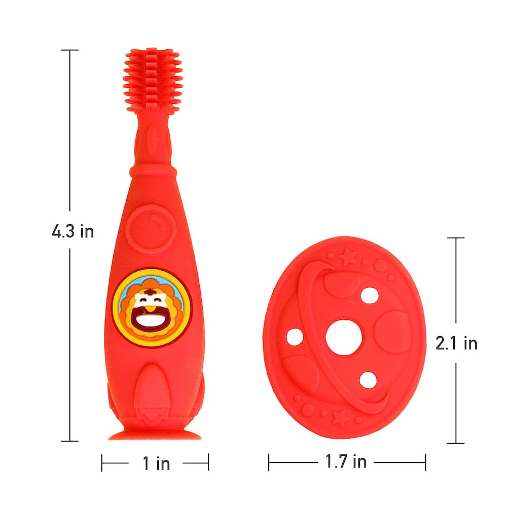Marcus & Marcus Self Training 360° Silicone Toddler Toothbrush Marcus & Marcus Self Training 360° Silicone Toddler Toothbrush 