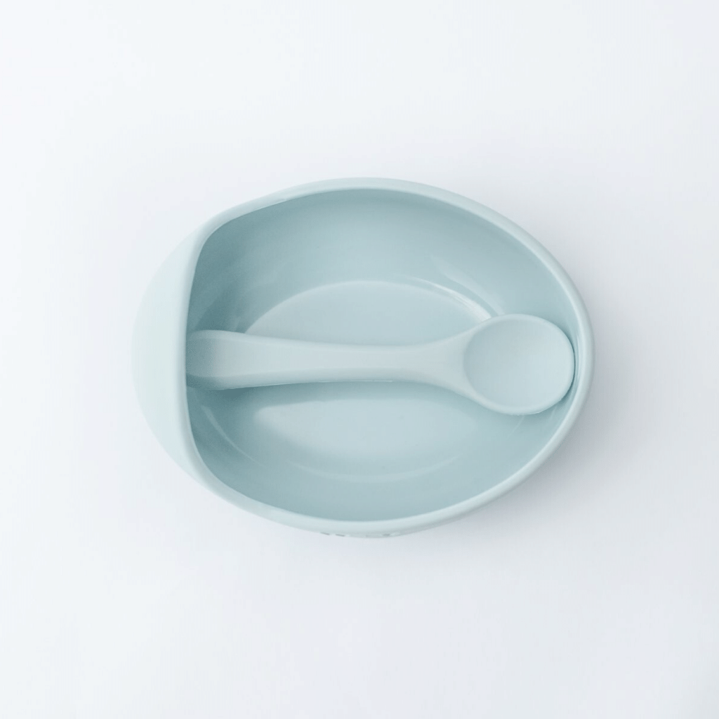 Wild Indiana Baby Silicone Suction Bowl + Spoon Wild Indiana Baby Silicone Suction Bowl + Spoon 