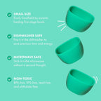 Avanchy La Petite Silicone Mini Baby Bowl 175ml Avanchy La Petite Silicone Mini Baby Bowl 175ml 