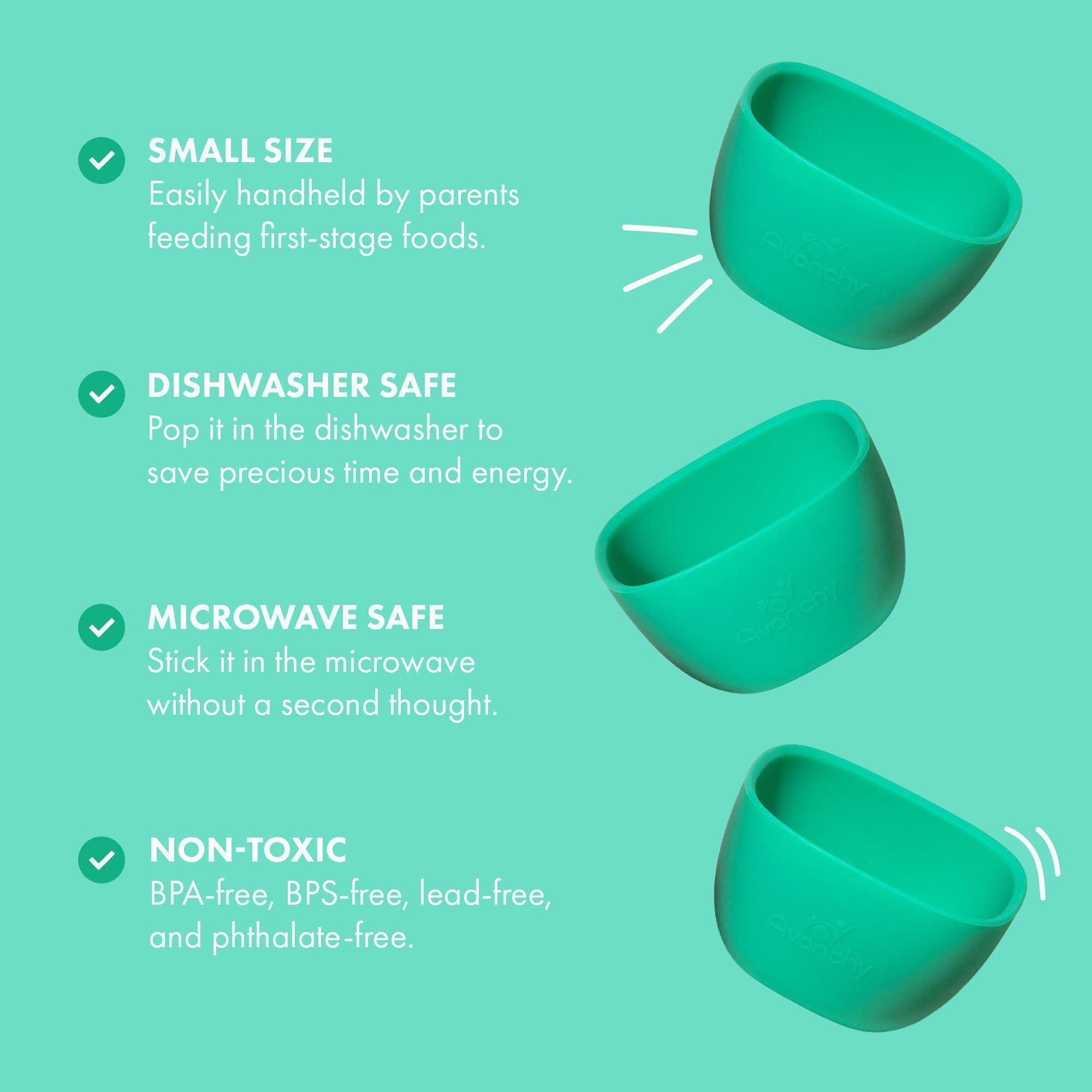 Avanchy La Petite Silicone Mini Baby Bowl 175ml Avanchy La Petite Silicone Mini Baby Bowl 175ml 
