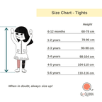 Q for Quinn™ Organic Baby, Kids, Toddler Tights - Monster Eye Q for Quinn™ Organic Baby, Kids, Toddler Tights - Monster Eye 