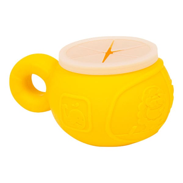 Marcus & Marcus Kids Travel Snack Bowl Lola Yellow Giraffe MNMBB09GF