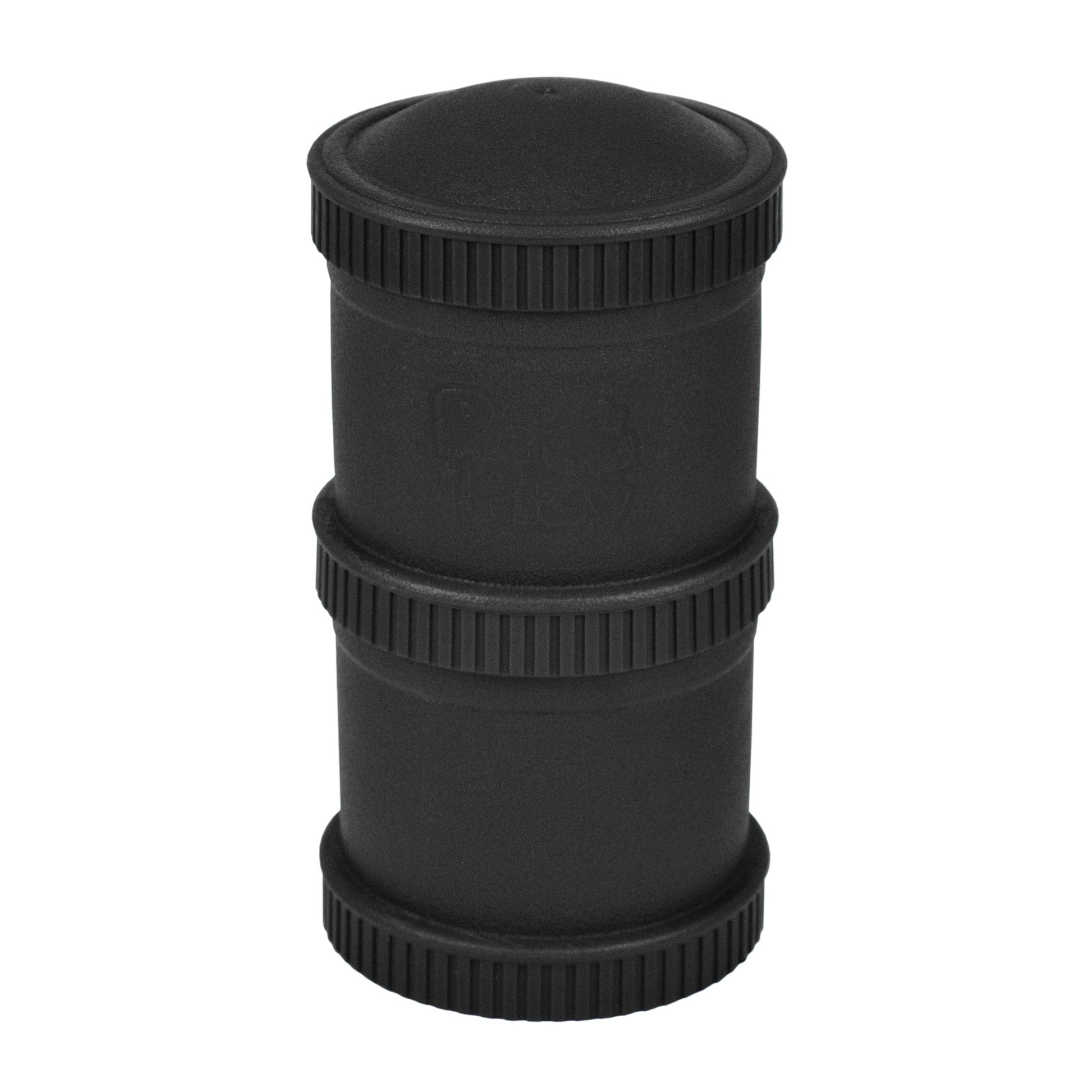 Re-Play Snack Stack (2 Pods & 1 Lid) 200ml Black RP-SnackStack-2Blk