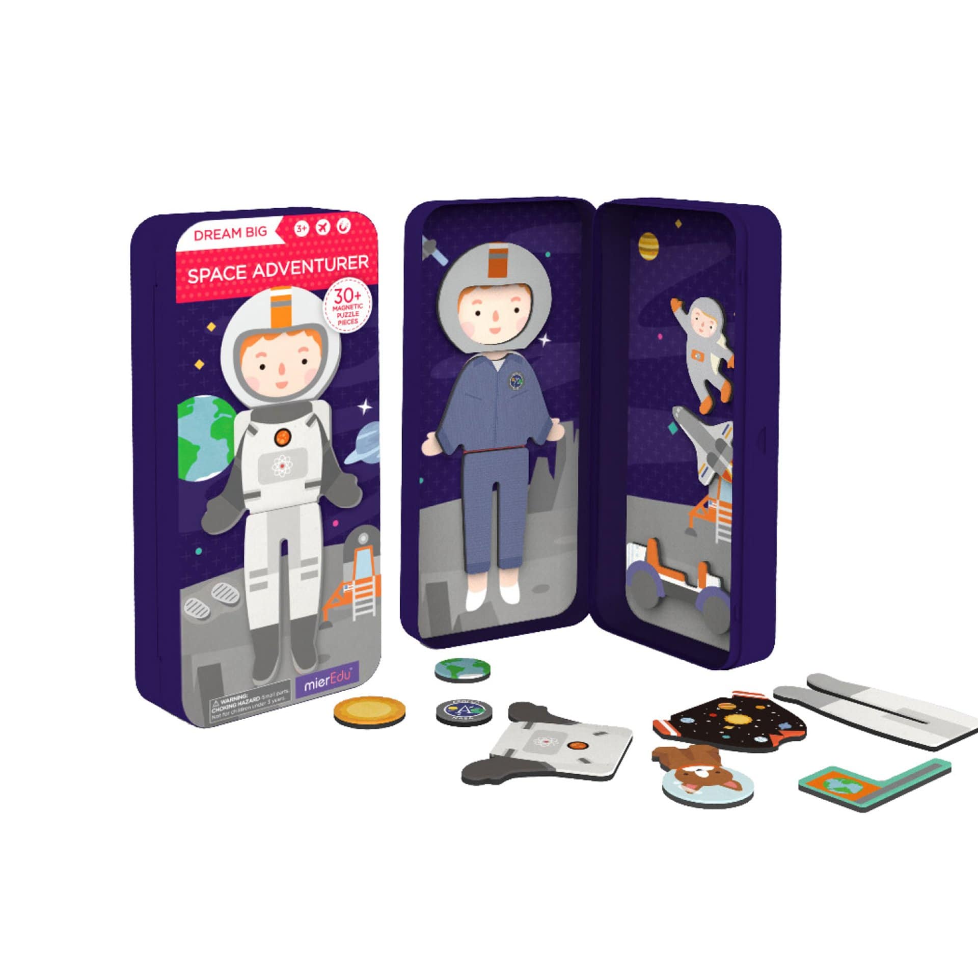 mierEdu Dream Big Space Adventurers Magnetic Puzzle Box mierEdu Dream Big Space Adventurers Magnetic Puzzle Box 