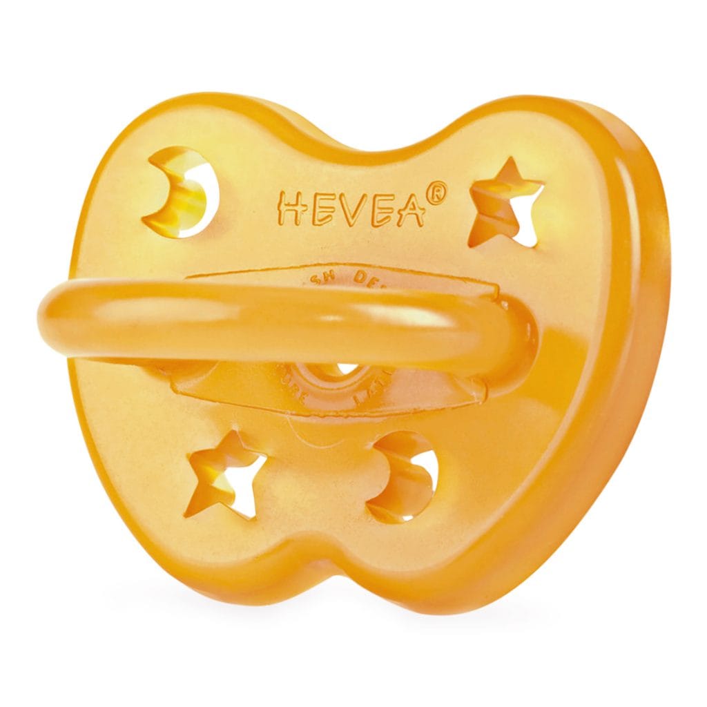 Hevea Classic Orthodontic Pacifier - Star and Moon Hevea Classic Orthodontic Pacifier - Star and Moon 