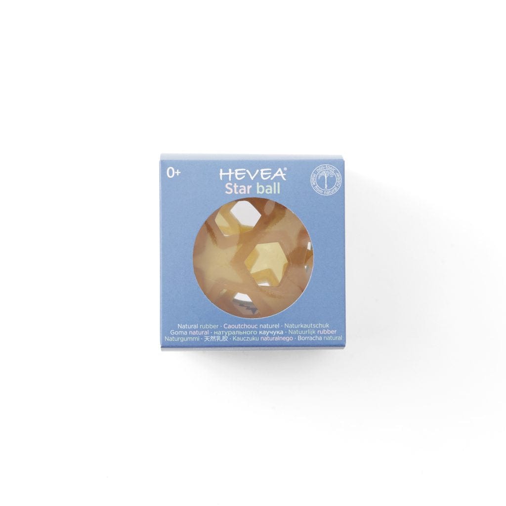 Hevea Star Ball – Tactile Toy Hevea Star Ball – Tactile Toy 