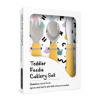 We Might Be Tiny Toddler Feedie Stainless Steel 3 Piece Cutlery Set We Might Be Tiny Toddler Feedie Stainless Steel 3 Piece Cutlery Set 