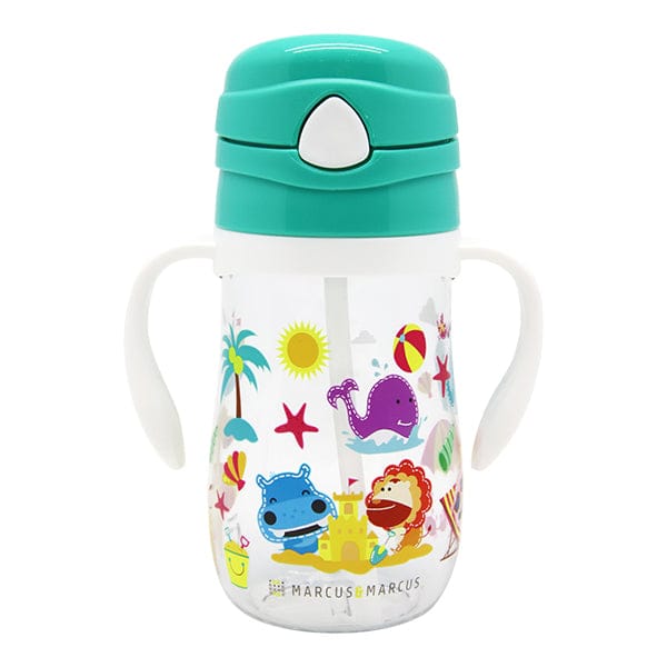 Marcus & Marcus Kids Tritan Straw Bottle Green MNMKD23EP