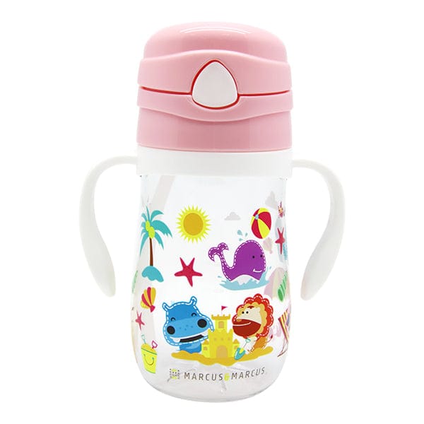 Marcus & Marcus Kids Tritan Straw Bottle Pink MNMKD23PG