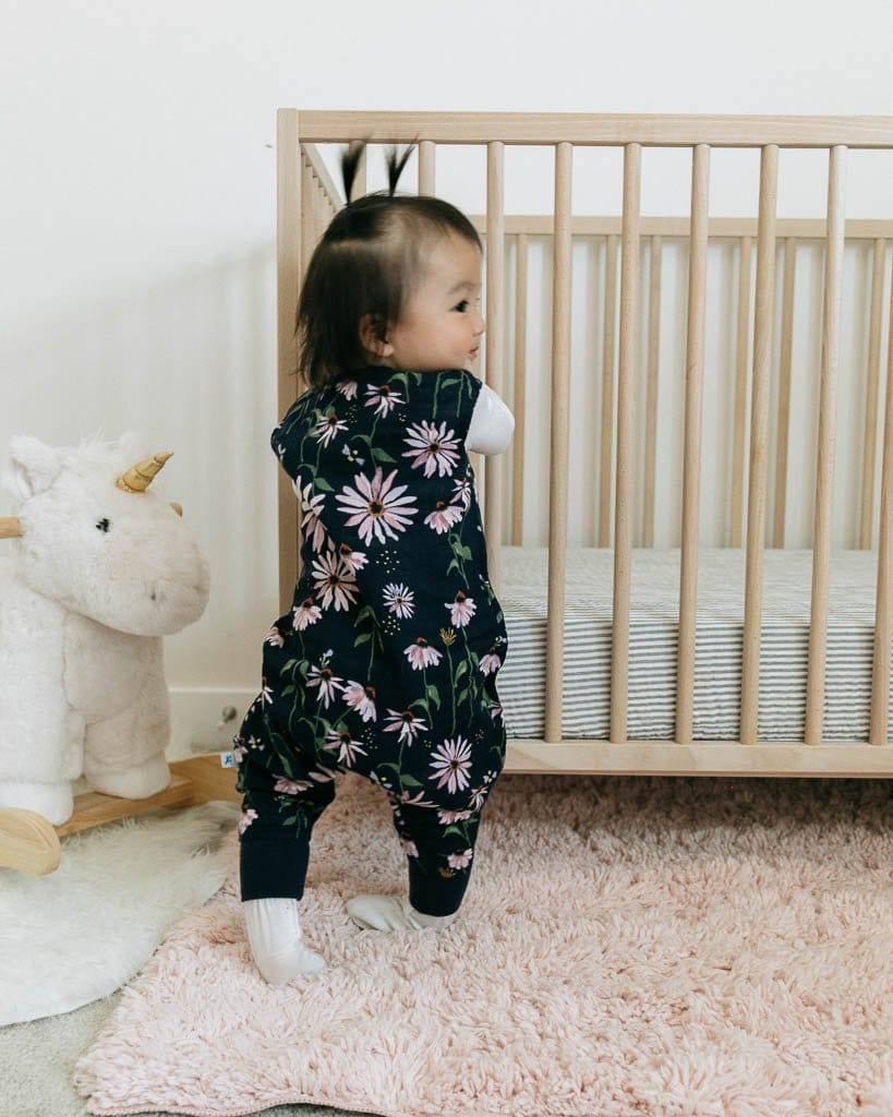 Little Unicorn Cotton Muslin Romper - Dark Coneflower Little Unicorn Cotton Muslin Romper - Dark Coneflower 