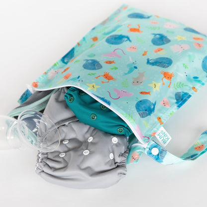 Bumkins Wet Bag -  Ocean Life Bumkins Wet Bag -  Ocean Life 