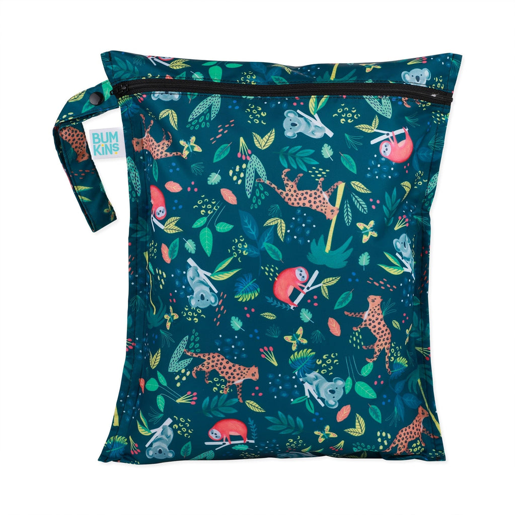Bumkins Wet Bag - Jungle Bumkins Wet Bag - Jungle 