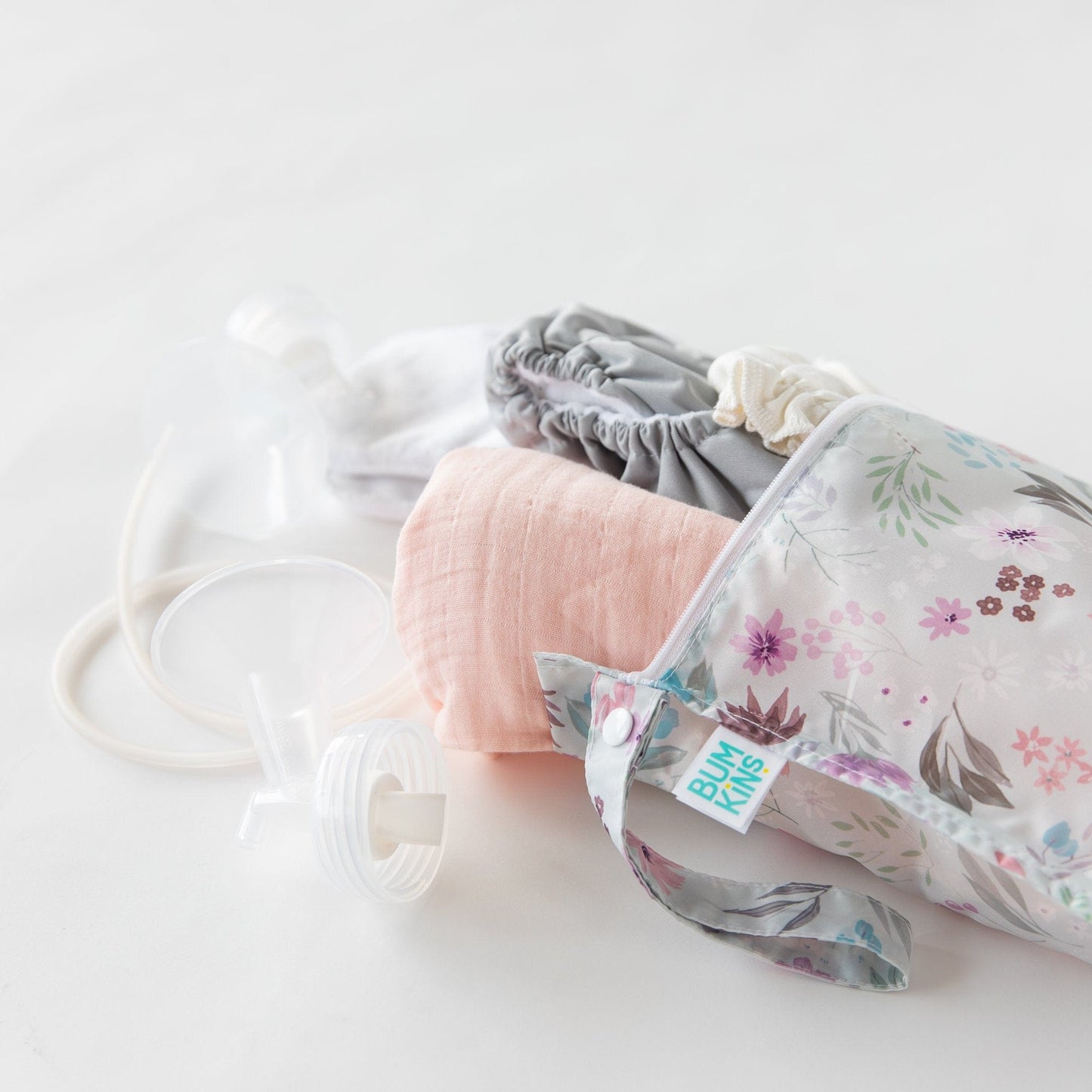 Bumkins Wet Bag - Floral Bumkins Wet Bag - Floral 