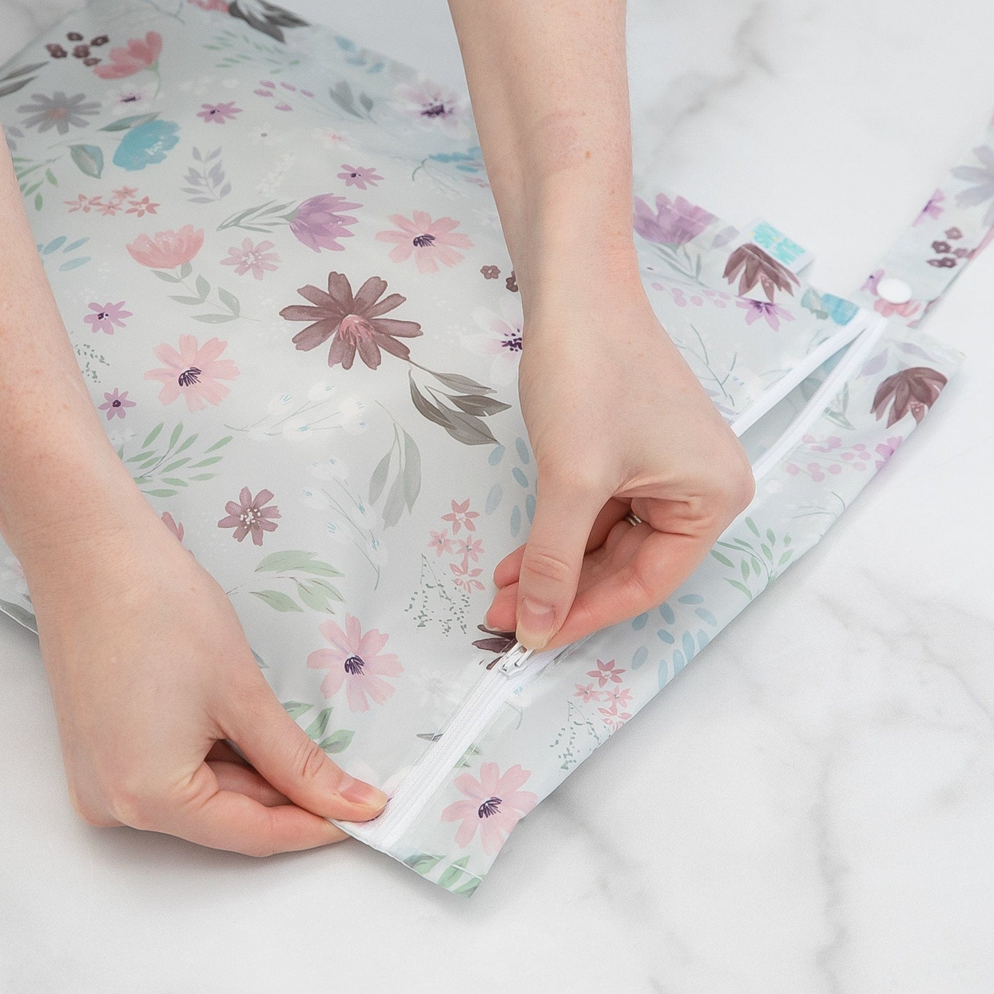 Bumkins Wet Bag - Floral Bumkins Wet Bag - Floral 