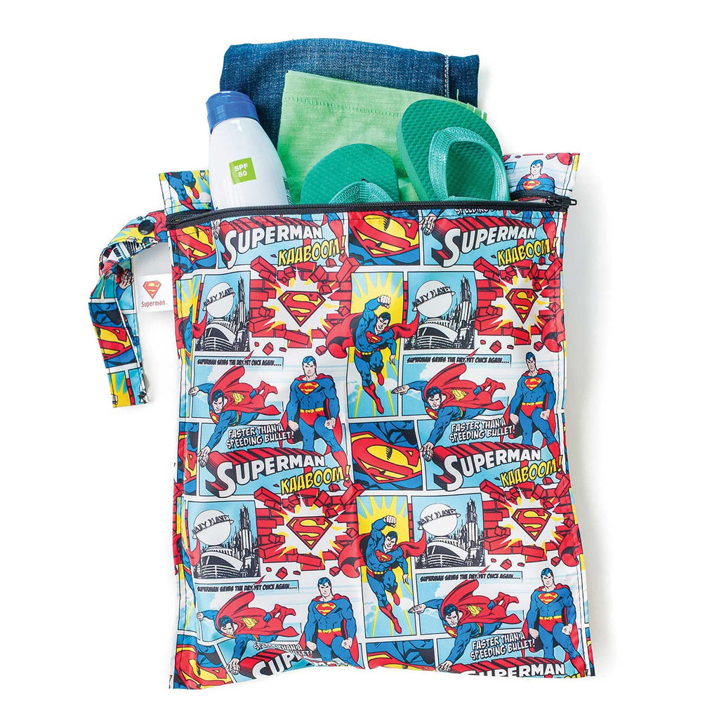 Bumkins Wet Bag - DC Comics Superman Bumkins Wet Bag - DC Comics Superman 