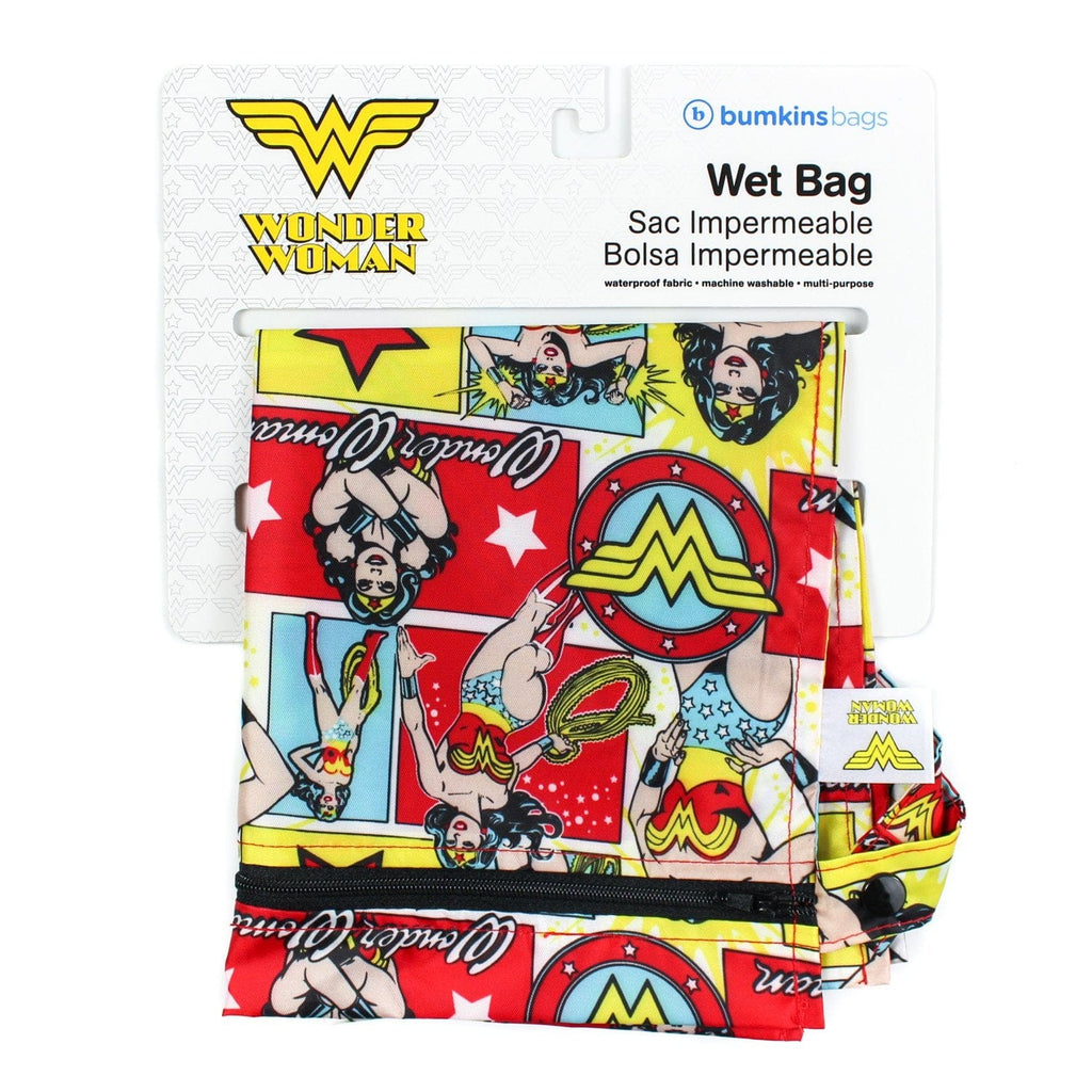 Bumkins Wet Bag - DC Comics Wonder Woman Bumkins Wet Bag - DC Comics Wonder Woman 
