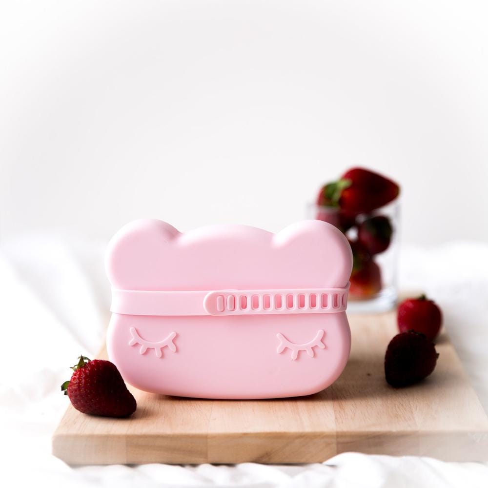 We Might Be Tiny Bear Silicone Bowl and Plate Snackie We Might Be Tiny Bear Silicone Bowl and Plate Snackie 