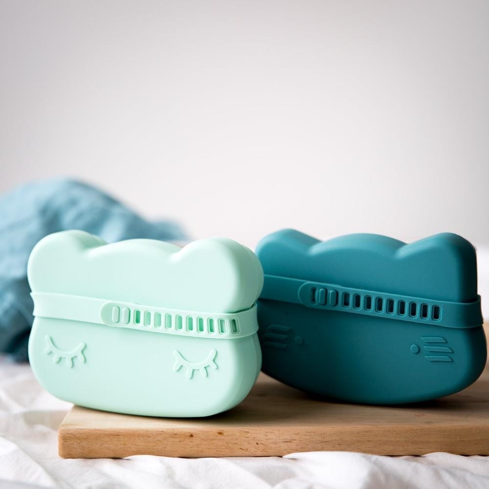 We Might Be Tiny Bear Silicone Bowl and Plate Snackie We Might Be Tiny Bear Silicone Bowl and Plate Snackie 