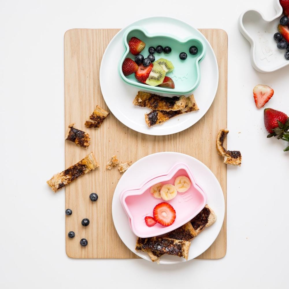 We Might Be Tiny Bear Silicone Bowl and Plate Snackie We Might Be Tiny Bear Silicone Bowl and Plate Snackie 