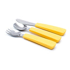 We Might Be Tiny Toddler Feedie Stainless Steel 3 Piece Cutlery Set We Might Be Tiny Toddler Feedie Stainless Steel 3 Piece Cutlery Set 