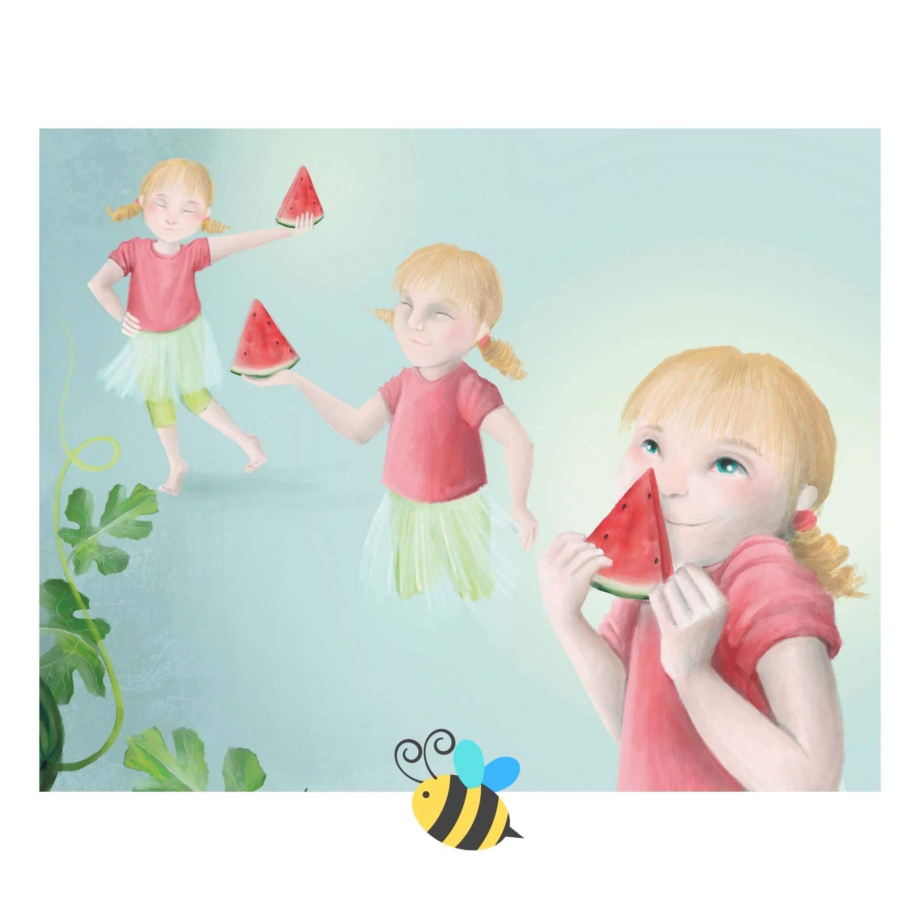Ethicool Watermelon Pip Kids Picture Book Ethicool Watermelon Pip Kids Picture Book 