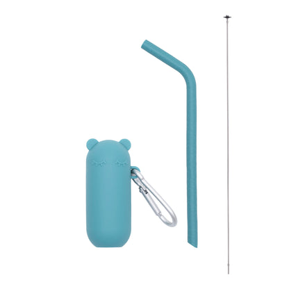 We Might Be Tiny Silicone Keepie + Straw Set We Might Be Tiny Silicone Keepie + Straw Set 