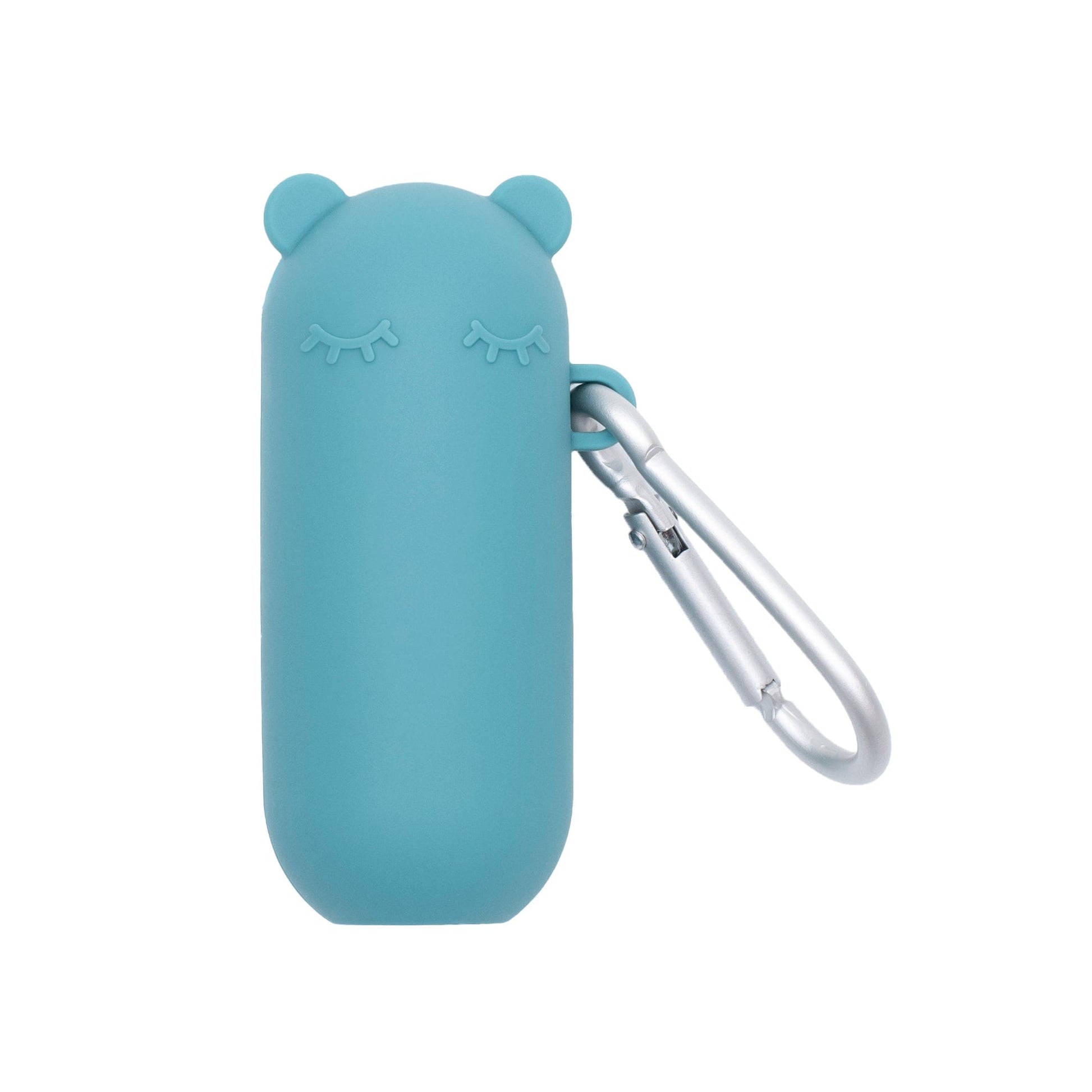 We Might Be Tiny Silicone Keepie + Straw Set Blue Dusk 
