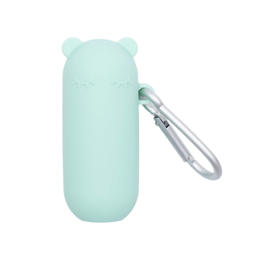 We Might Be Tiny Silicone Keepie + Straw Set Mint 