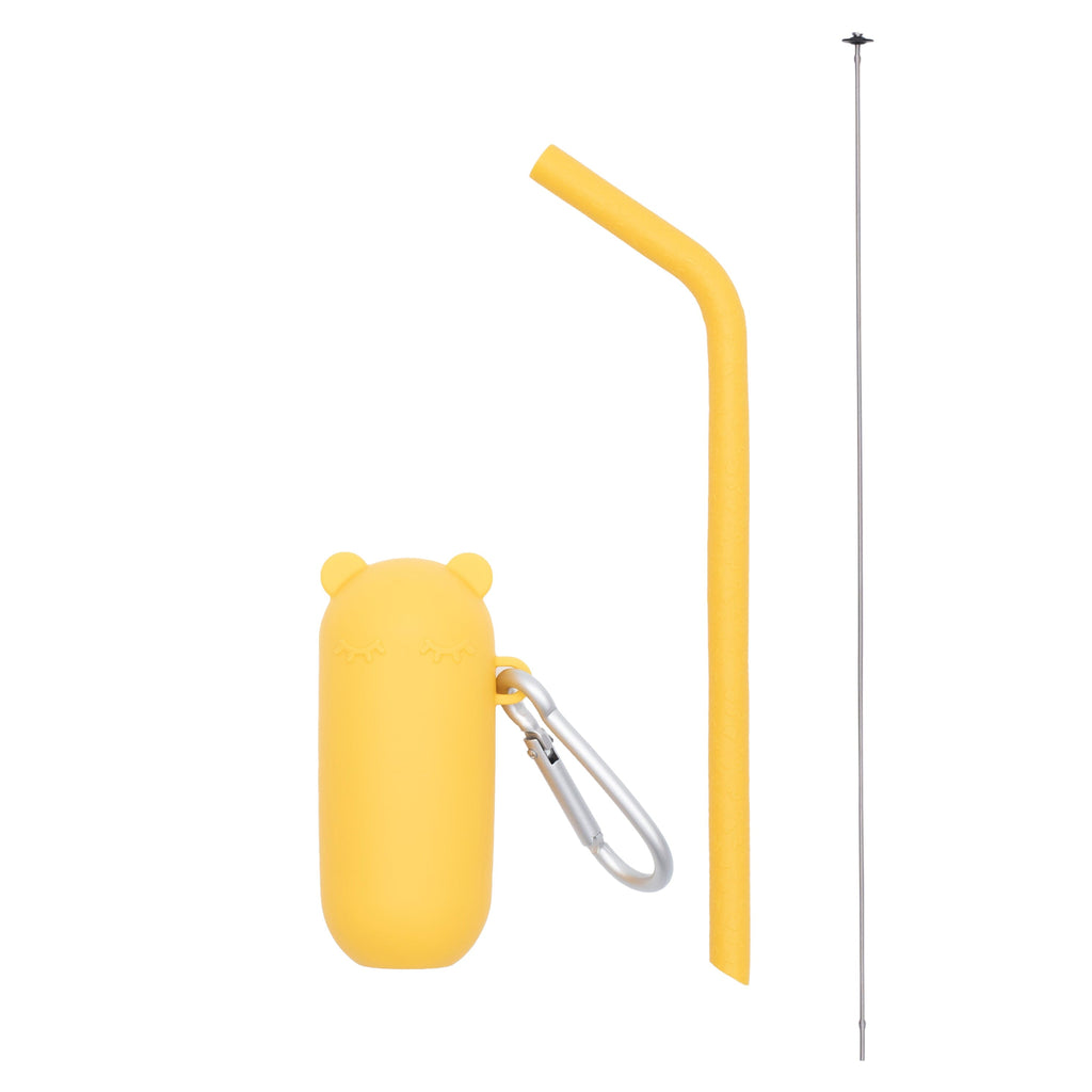 We Might Be Tiny Silicone Keepie + Straw Set We Might Be Tiny Silicone Keepie + Straw Set 