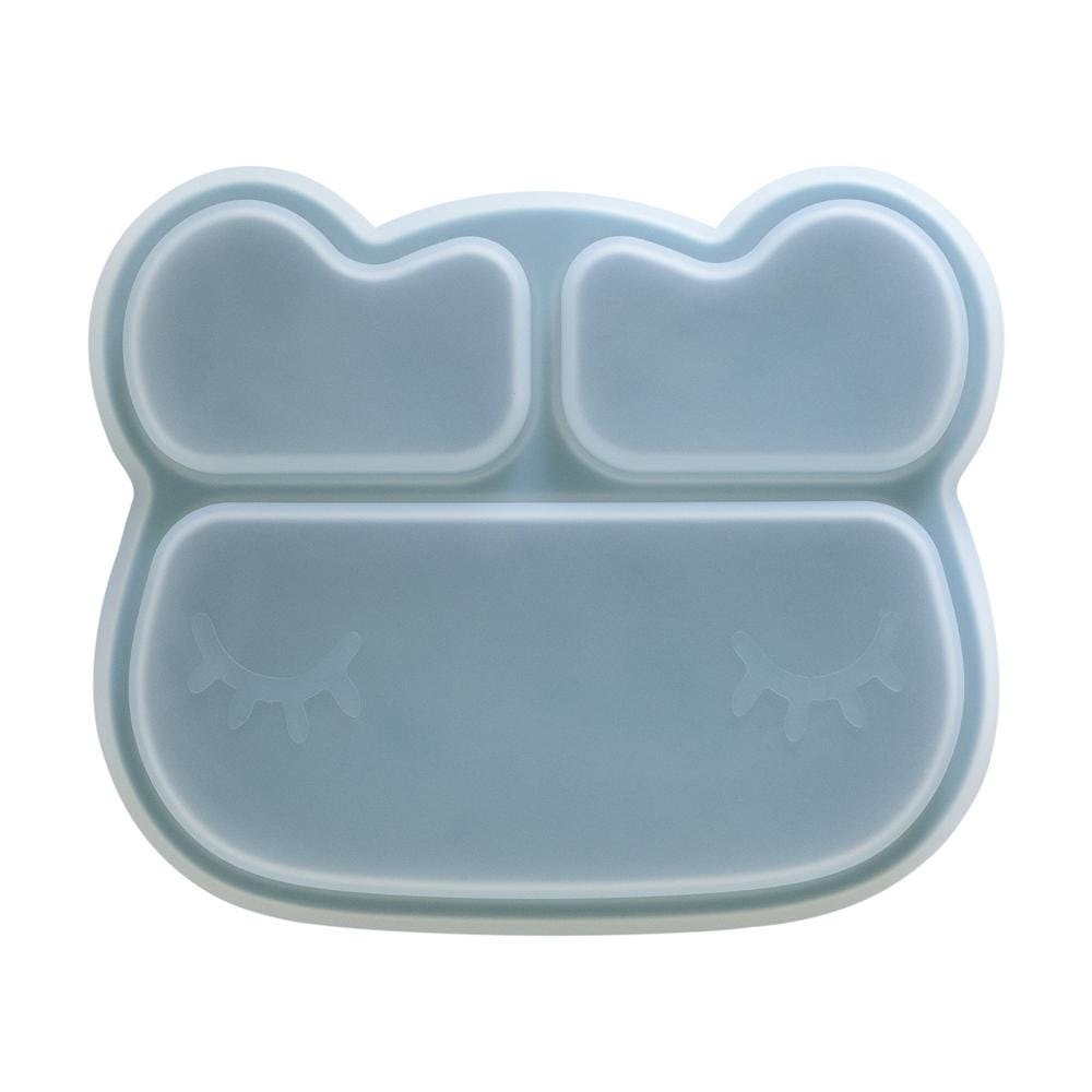 We Might Be Tiny Clear Silicone Bear Stickie Plate Lid We Might Be Tiny Clear Silicone Bear Stickie Plate Lid 