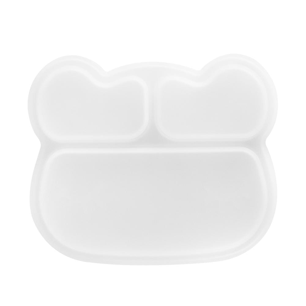 We Might Be Tiny Clear Silicone Bear Stickie Plate Lid We Might Be Tiny Clear Silicone Bear Stickie Plate Lid 