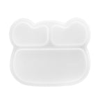 We Might Be Tiny Clear Silicone Bear Stickie Plate Lid We Might Be Tiny Clear Silicone Bear Stickie Plate Lid 