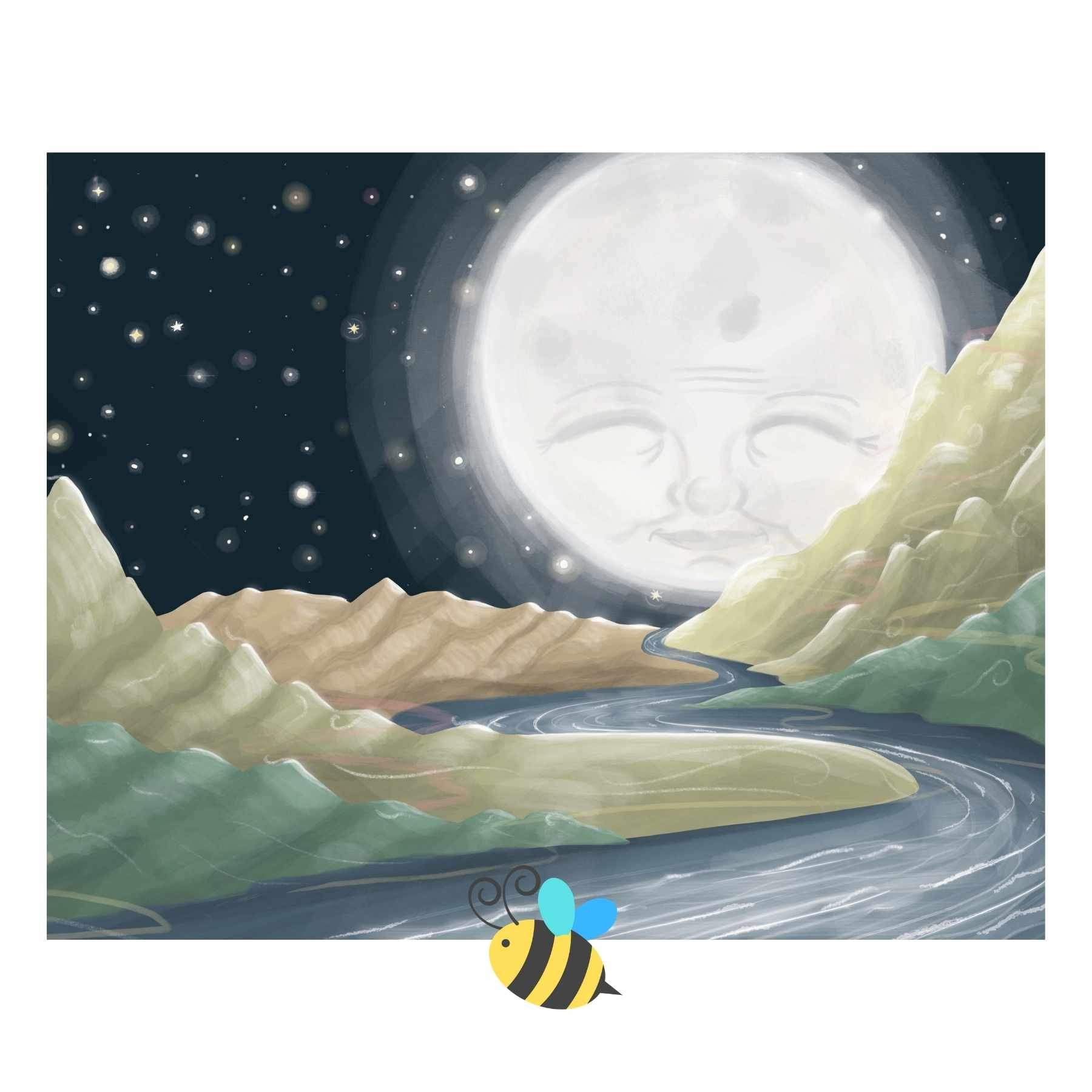 Ethicool When Grandma was the Moon Kids Picture Book Ethicool When Grandma was the Moon Kids Picture Book 
