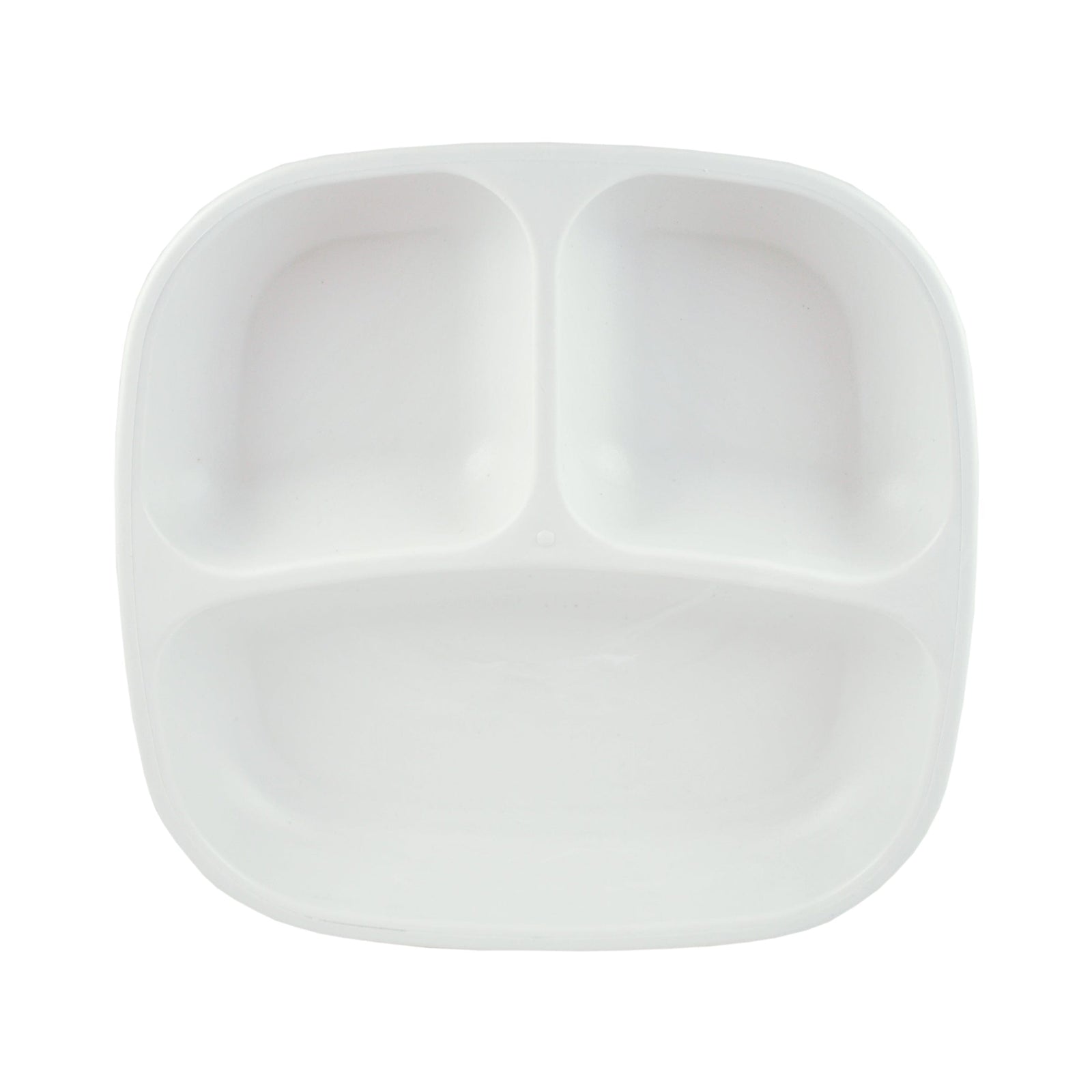 Re-Play Divided Plate White RP-SP-PlateDiv-White