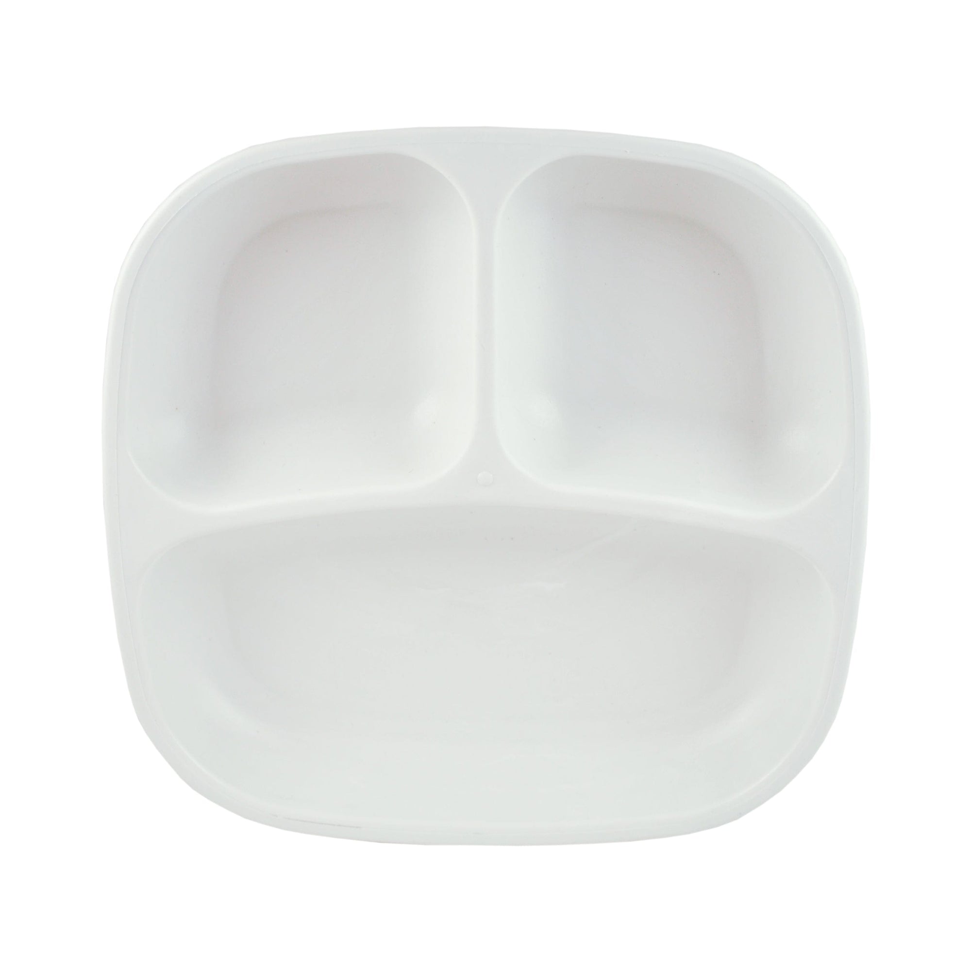 Re-Play Divided Plate White RP-SP-PlateDiv-White