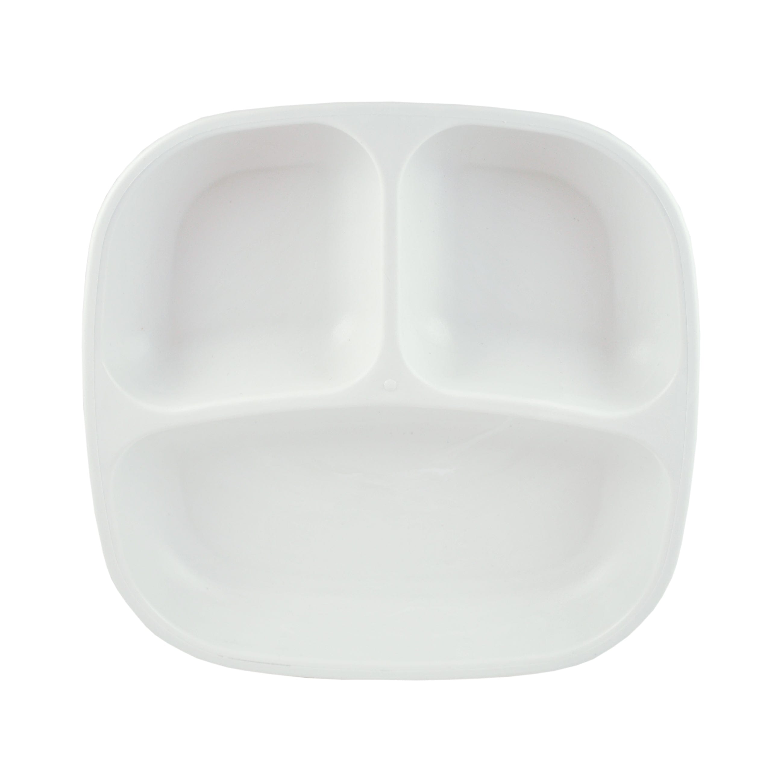Re-Play Divided Plate White RP-SP-PlateDiv-White