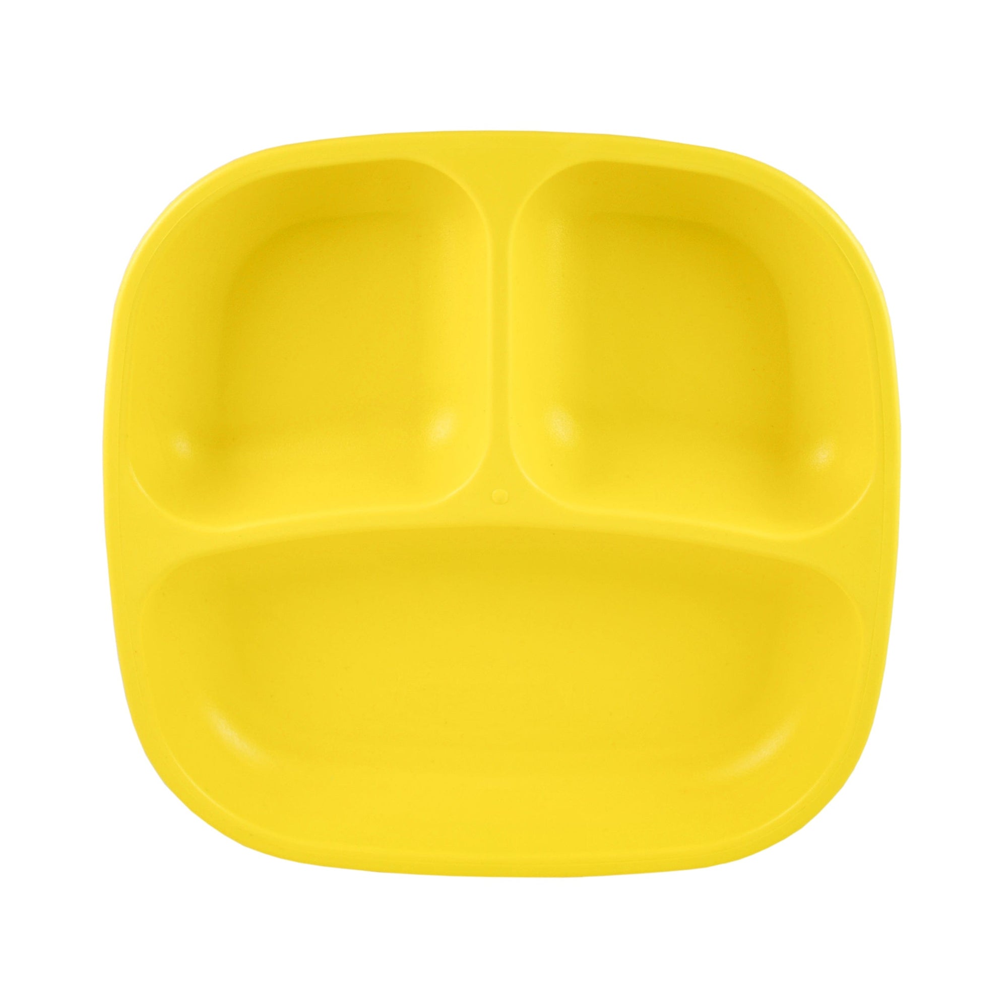Re-Play Divided Plate Yellow RP-SP-PlateDiv-Yellow